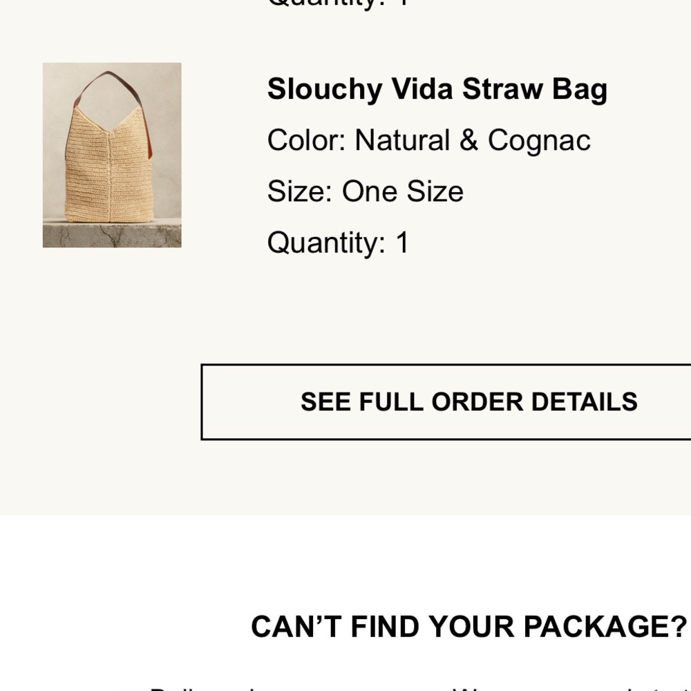 Banana Republic Slouchy Vida Straw Bag - Picture 6 of 6